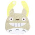 Japan Ghibli Bib - My Neighbor Totoro : Grey Bunny Big Smile - 1