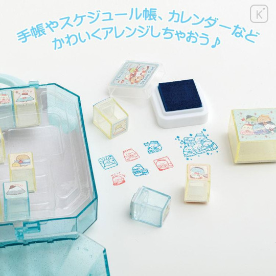 Japan San-X Stamp Chops Set (L) - Sumikko Gurashi / Hotel New Sumikko - 8