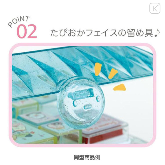 Japan San-X Stamp Chops Set (L) - Sumikko Gurashi 2023 - 5