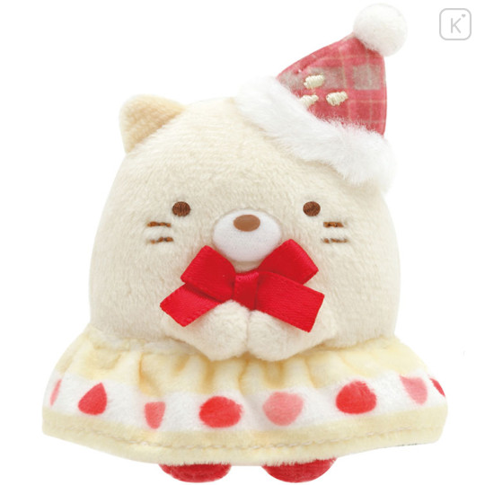 Japan San-X Tenori Plush (SS) 6pcs Set - Sumikko Gurashi / Strawberry Christmas - 3