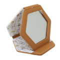 Japan Disney Cloth Mirror - Pooh : Beige Hunny Days - 3