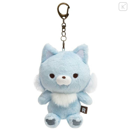 Japan San-X Keychain Plush - Aoikoookami Wolf - 1