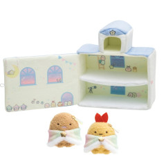 Japan San-X Scene Plush Set - Sumikko Gurashi / Sumikko House Starry Sky Walk