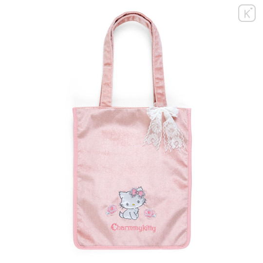 Japan Sanrio Original Tote Bag - Charmmy Kitty : Heisei Character Ribbon - 1