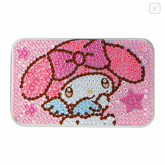 Japan Sanrio Original Glitter Deco Can Case - My Melody - 2