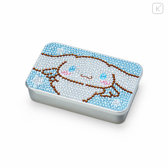 Japan Sanrio Original Glitter Deco Can Case - Cinnamoroll - 1