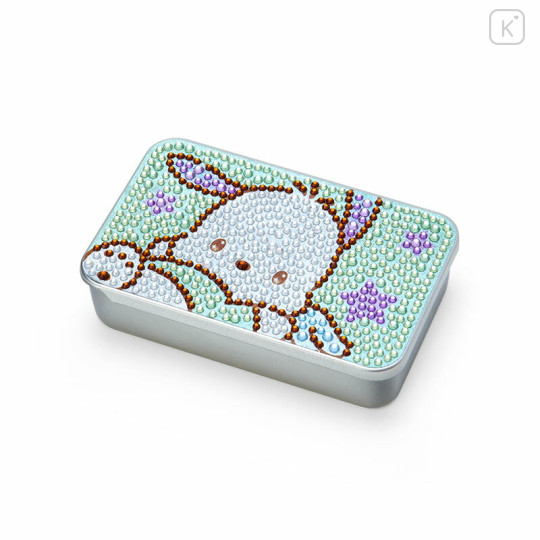 Japan Sanrio Original Glitter Deco Can Case - Pochacco - 1
