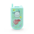 Japan Sanrio Original Glitter Deco Flip-phone-shaped Accessory Case - Pochacco - 1