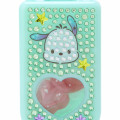 Japan Sanrio Original Glitter Deco Flip-phone-shaped Accessory Case - Pochacco - 2
