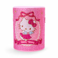 Japan Sanrio Original Glitter Deco Pen Stand - Hello Kitty - 2