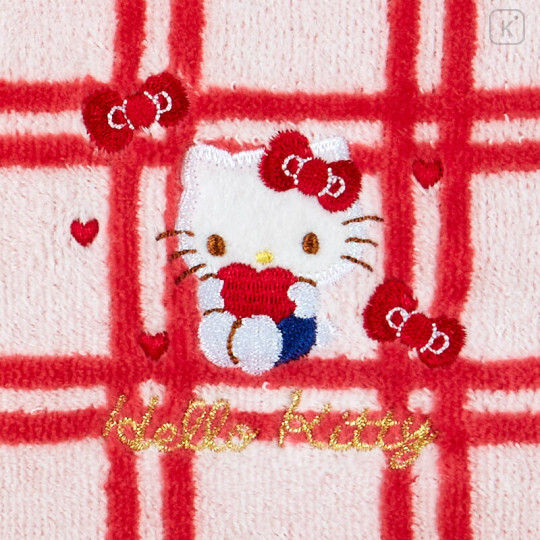 Japan Sanrio Original Petit Towel - Hello Kitty / Scallop - 2