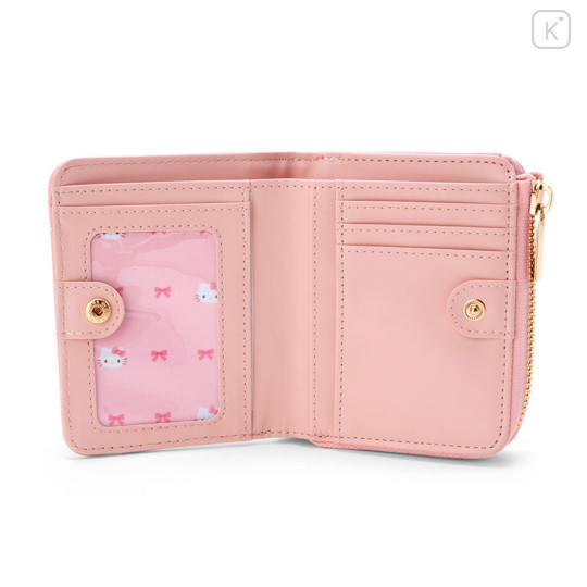 Japan Sanrio Original Quilted Bifold Wallet - Hello Kitty - 2