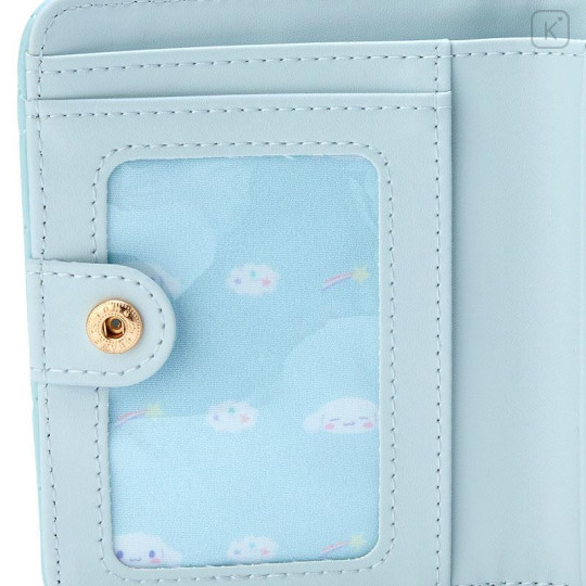 Japan Sanrio Original Quilted Bifold Wallet - Cinnamoroll - 5