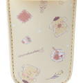 Japan Sanrio Key Case with Reel - Pompompurin / Cute Touch of Color - 2