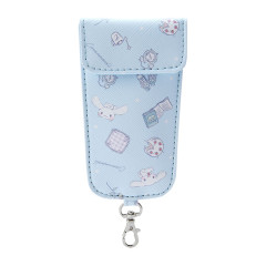 Japan Sanrio Key Case with Reel - Cinnamoroll / Cute Touch of Color