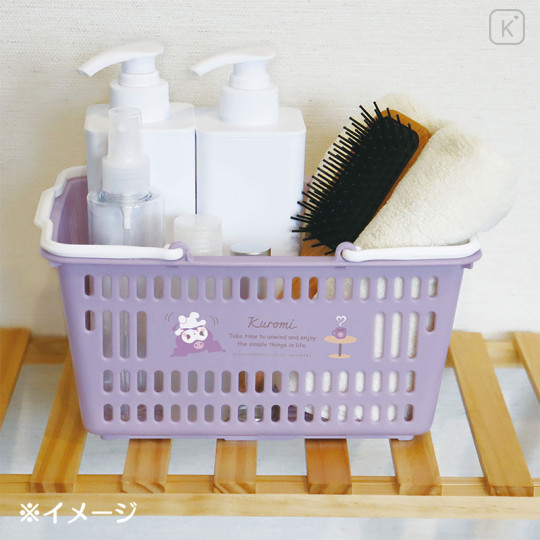 Japan Sanrio Small Basket - Kuromi - 3