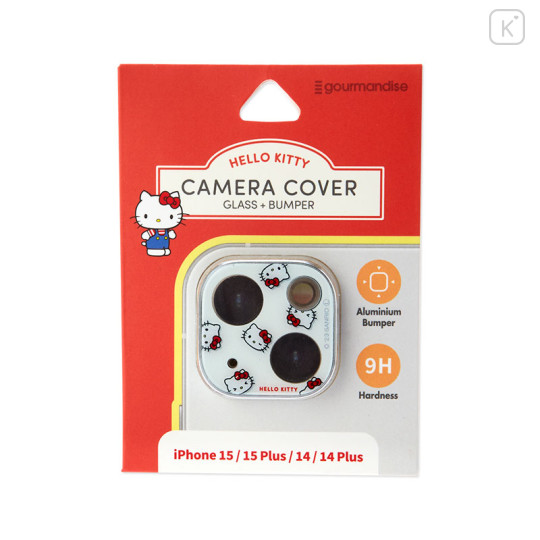 Japan Sanrio Camera Cover - Hello Kitty / iPhone 15 & 15 Plus & 14 & 14 Plus - 1
