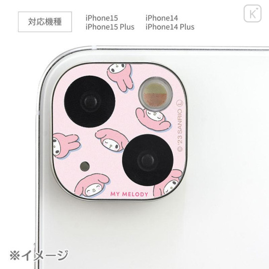 Japan Sanrio Camera Cover - My Melody / iPhone 15 & 15 Plus & 14 & 14 Plus - 4
