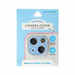 Japan Sanrio Camera Cover - Cinnamoroll / iPhone 15 & 15 Plus & 14 & 14 Plus