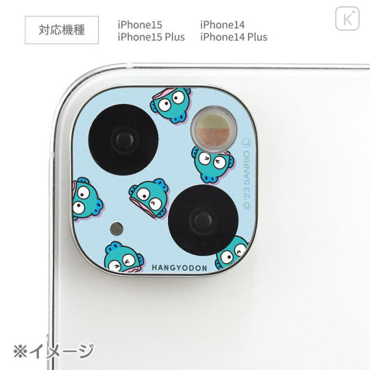 Japan Sanrio Camera Cover - Hangyodon / iPhone 15 & 15 Plus & 14 & 14 Plus - 4