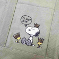 Japan Peanuts Mini Tote Bag - Snoopy & Woodstock / Green - 5