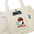 Japan Peanuts Mini Tote Bag - Snoopy / Food - 4