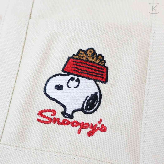Japan Peanuts Mini Tote Bag - Snoopy / Food - 5