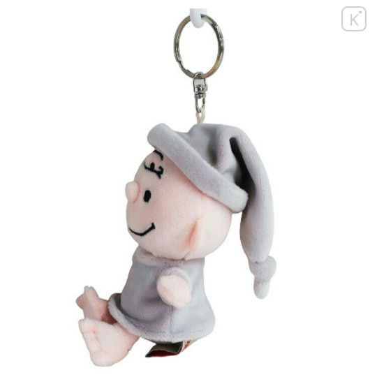 Japan Peanuts Petit Fluffy Mascot - Charlie / Good Night - 2