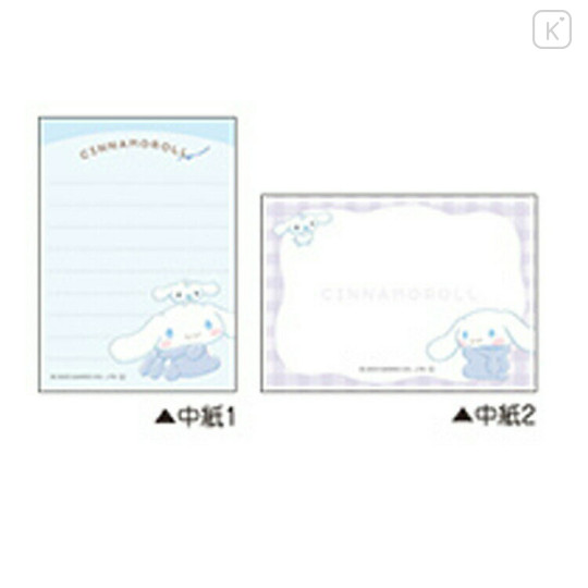 Japan Sanrio Mini Notepad - Cinnamoroll / Fluffy Rabbit - 2