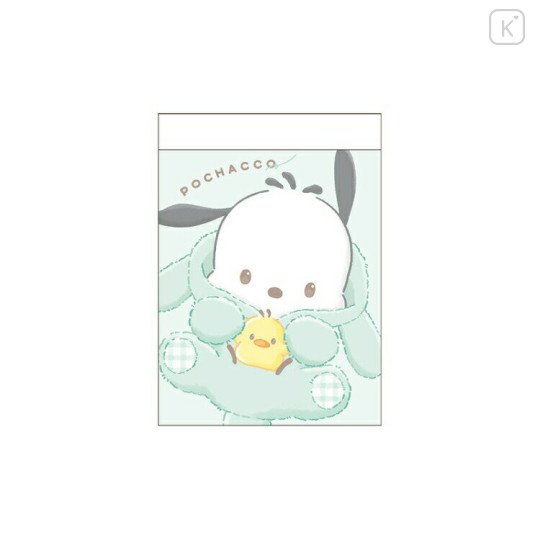 Japan Sanrio Mini Notepad - Pochacco : Fluffy Rabbit - 1