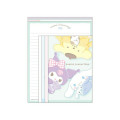 Japan Sanrio Letter Set - Cinnamoroll & Kuromi & Pompompurin / Fluffy Rabbit - 1