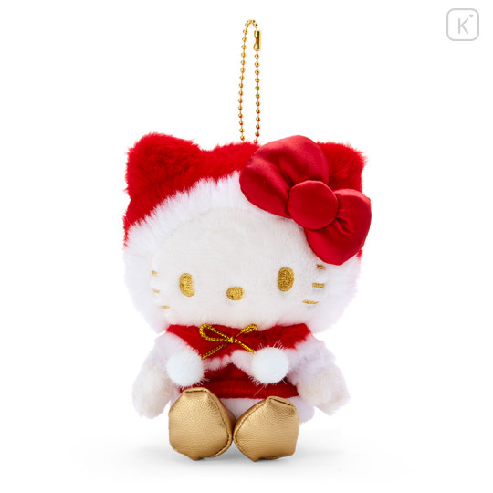 Japan Sanrio Original Mascot Holder - Hello Kitty / Christmas - 1