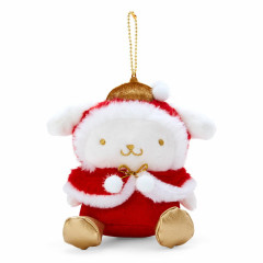 Japan Sanrio Original Mascot Holder - Pompompurin / Christmas