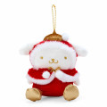 Japan Sanrio Original Mascot Holder - Pompompurin / Christmas - 1