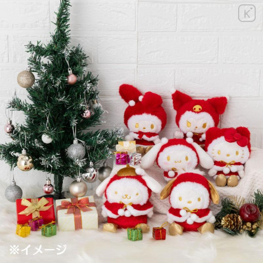 Japan Sanrio Original Mascot Holder - Pompompurin / Christmas - 4