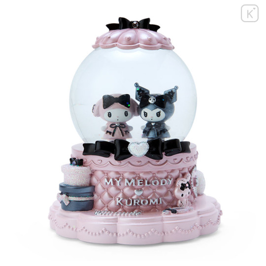 Japan Sanrio Original Shining Snow Globe (M) - My Melody & Kuromi 2023 - 1