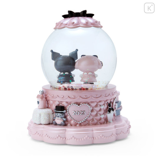 Japan Sanrio Original Shining Snow Globe (M) - My Melody & Kuromi 2023 - 2