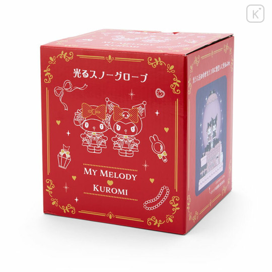 Japan Sanrio Original Shining Snow Globe (M) - My Melody & Kuromi 2023 - 3