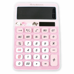 Japan Sanrio Solar Power Calculator - Characters / Light Pink