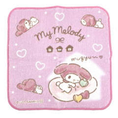 Japan Sanrio Mini Towel Handkerchief - My Melody / Dream