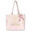 Japan Sanrio Tote Bag - My Melody / Pink & Gold Ribbon - 1