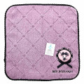 Japan Sanrio Mini Towel - My Melody / Moonlit Melokuro Midnight Pink - 1