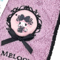 Japan Sanrio Mini Towel - My Melody / Moonlit Melokuro Midnight Pink - 2