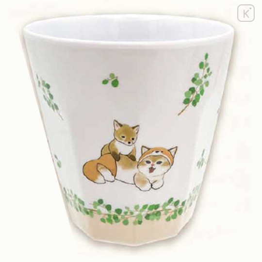 Japan Mofusand Melamine Tumbler - Cat / Fox - 1