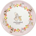 Japan Mofusand Melamine Plate - Cat / Rabbit Baby - 1