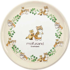 Japan Mofusand Melamine Plate 20cm - Cat : Fox