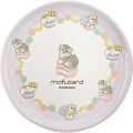 Japan Mofusand Melamine Plate 20cm - Cat : Macaroon - 1