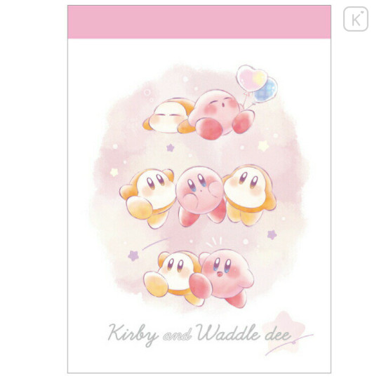 Japan Kirby Mini Notepad - Starry Dream - 1