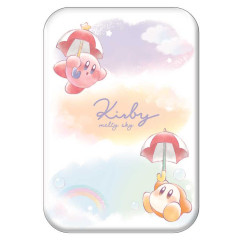 Japan Kirby Mini Notepad & Case - Melty Sky