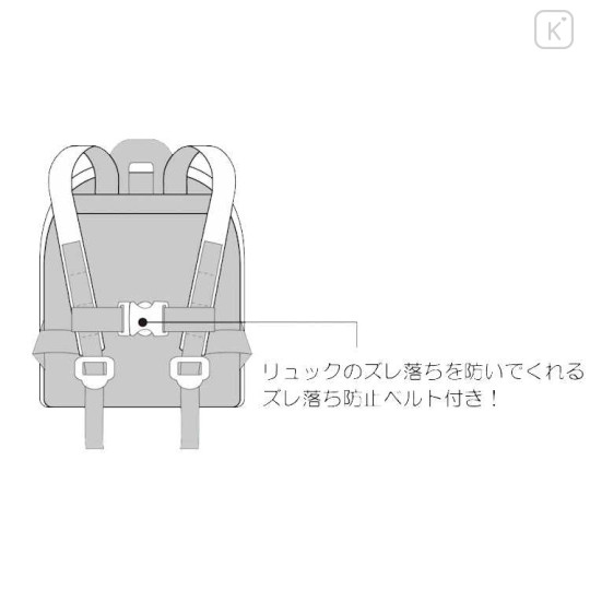 Japan San-X Baby Backpack - Rilakkuma / Blue - 3